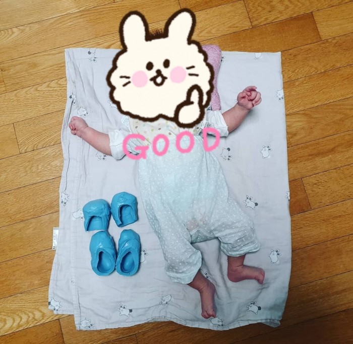 아기 손발조형물 후기