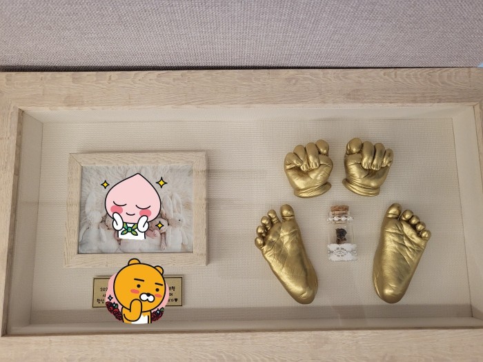 첫째때 했던 디자인으로 둘째도 해주었습니다^^